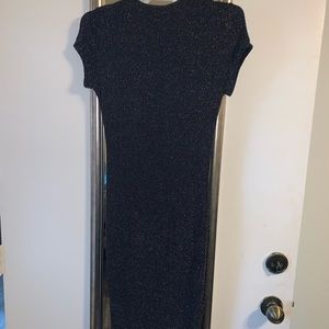 Black Cosmic Love Dress